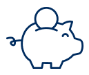 Piggy bank icon